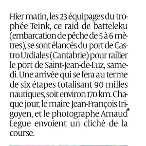 Article Sud-Ouest