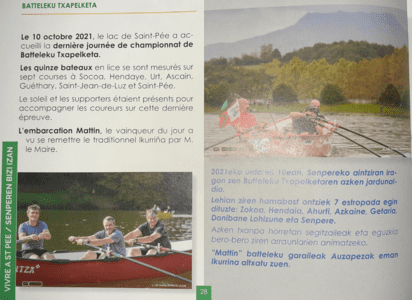 Batteleku Txapelketa 2021 | Revista Municipal de SAINT-PEE