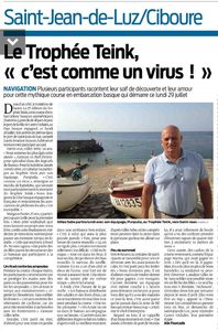 Article dans Sud ouest