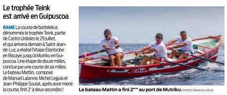 Article Sud-Ouest